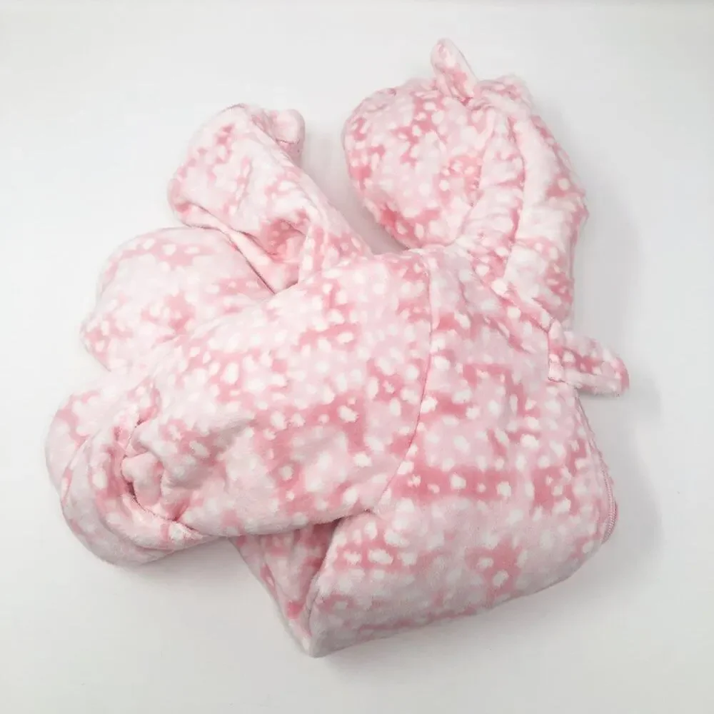 Carter's Girl's Baby Pink Winter Footie